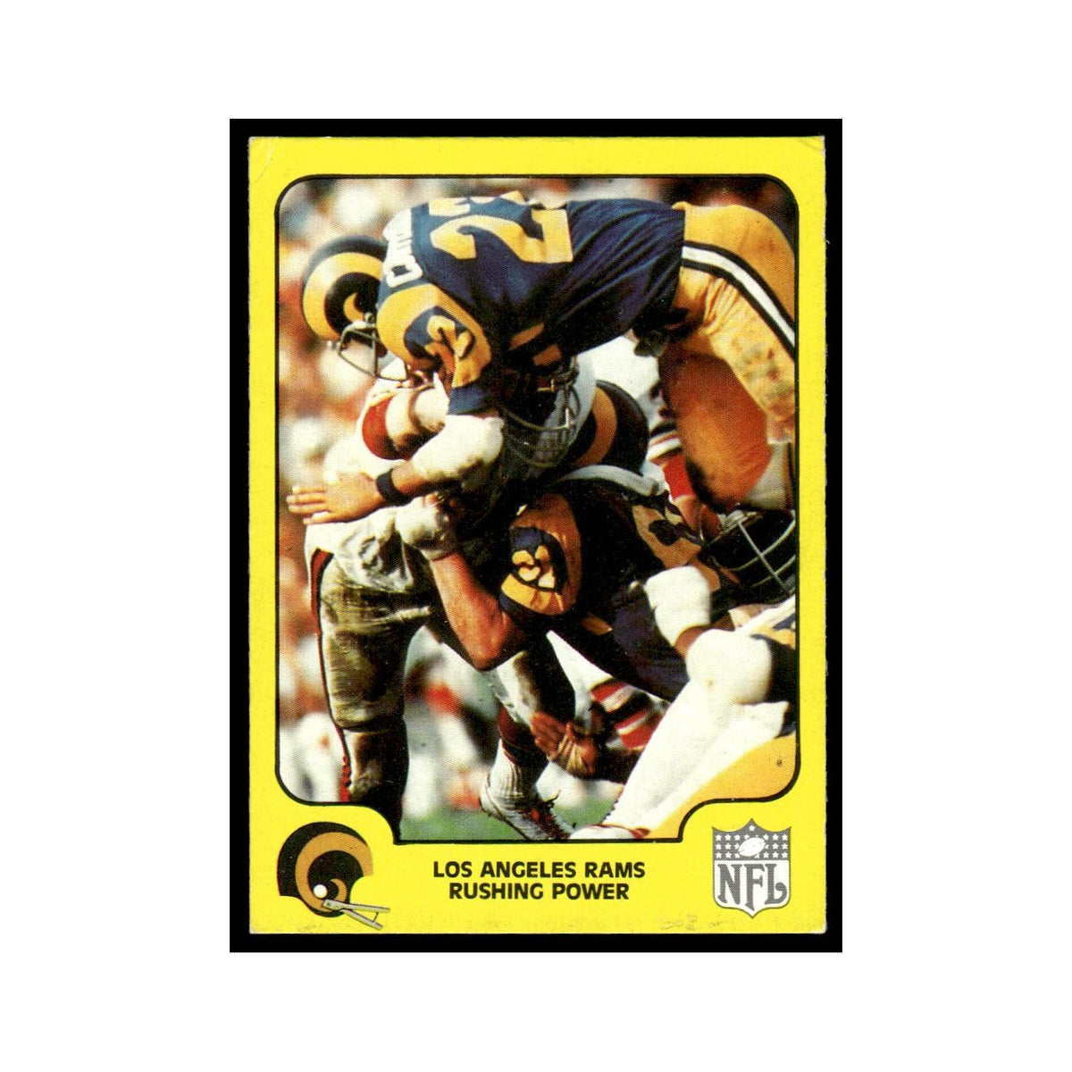 1978 Fleer Team Action Los Angeles Rams Rushing Power #25