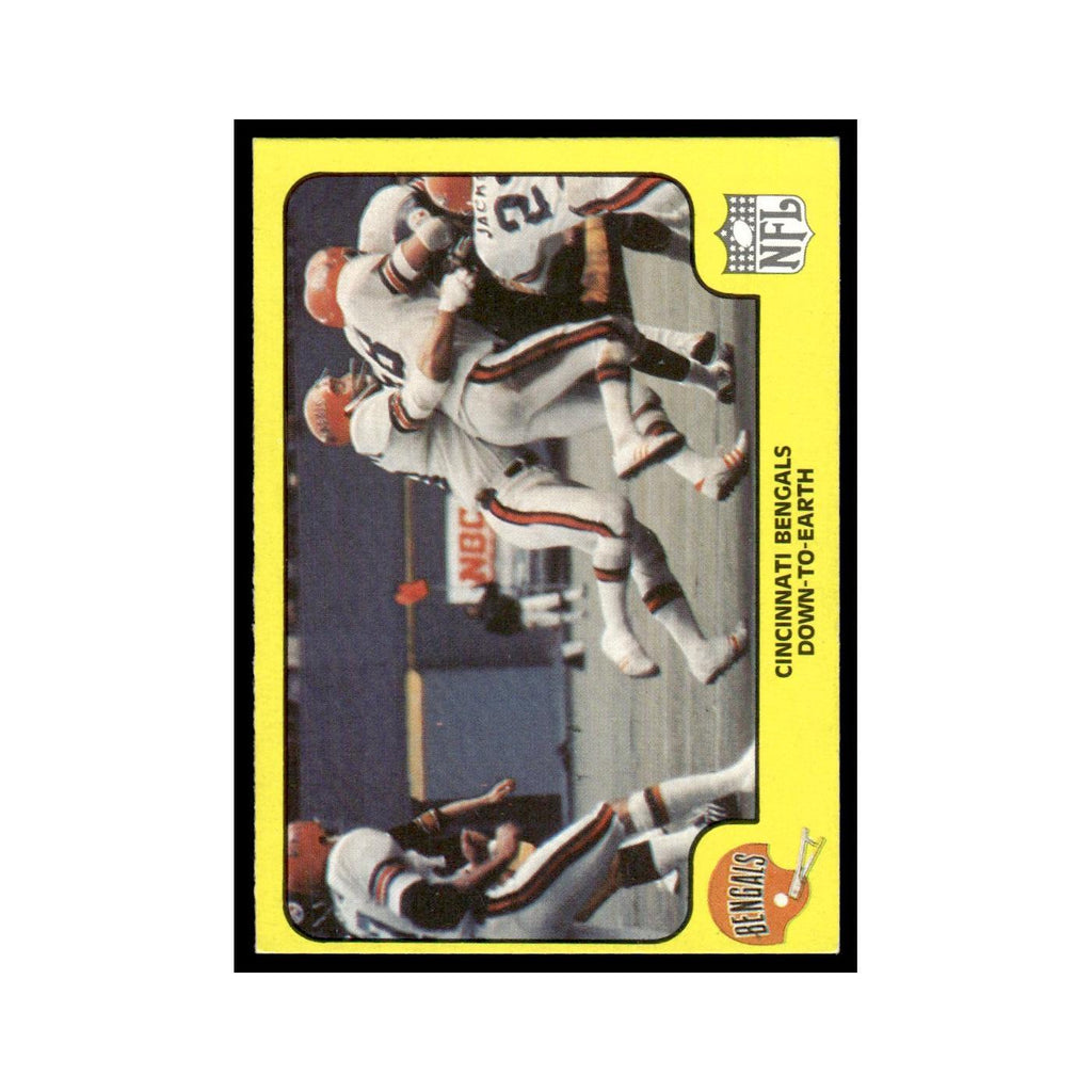 1978 Fleer Team Action Cincinnati Bengals Down To Earth #10