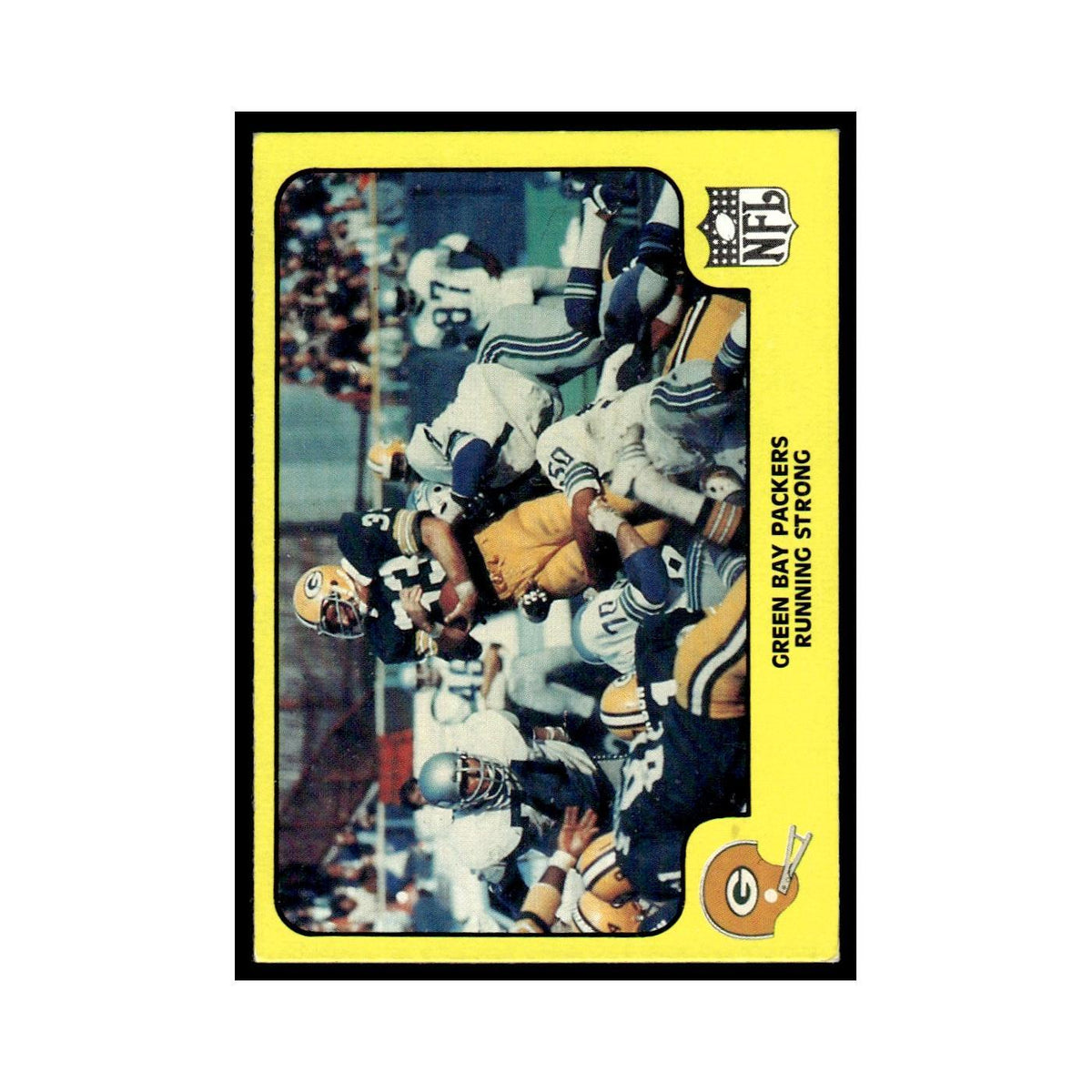 1978 Fleer Team Action Green Bay Packers Running Strong #19