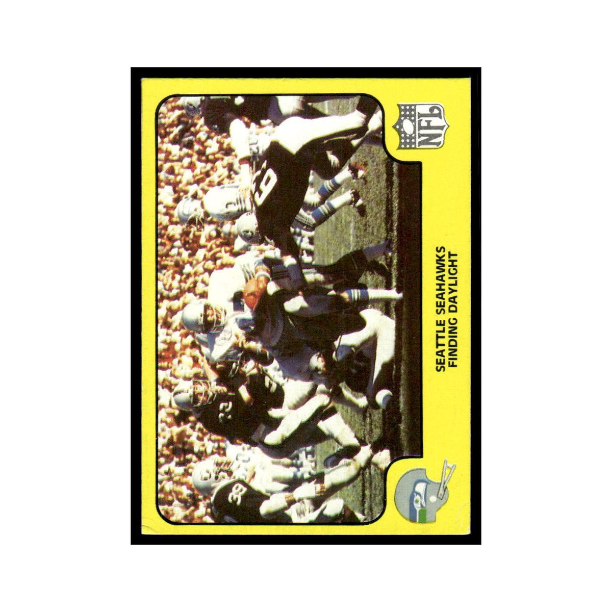 1978 Fleer Team Action Seattle Seahawks Finding Daylight #51