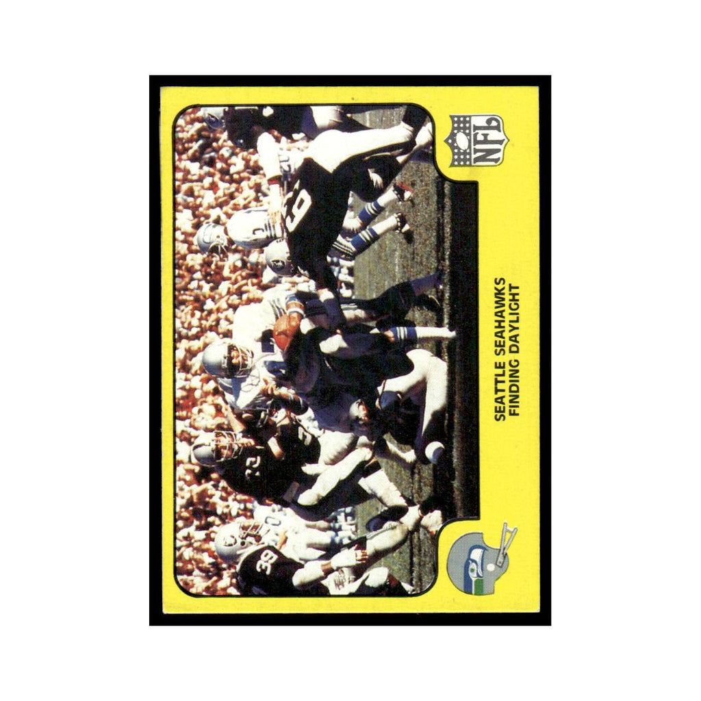 1978 Fleer Team Action Seattle Seahawks Finding Daylight #51