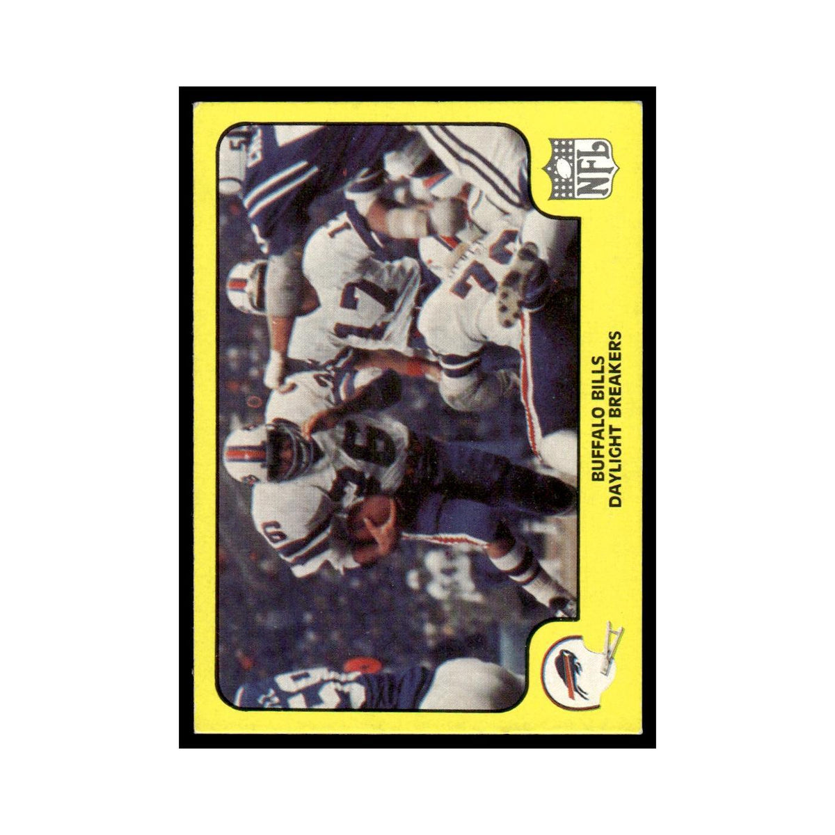 1978 Fleer Team Action Buffalo Bills Daylight Breakers #5