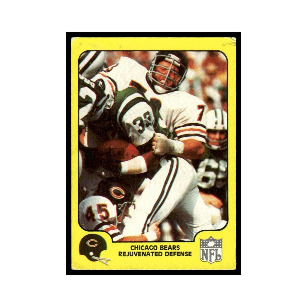 1978 Fleer Team Action Chicago Rejuventated Defense #8