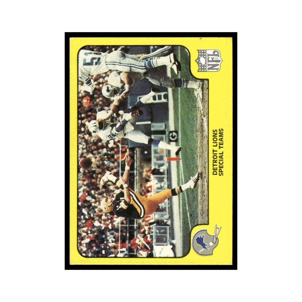 1978 Fleer Team Action Detroit Lions Special Teams #18