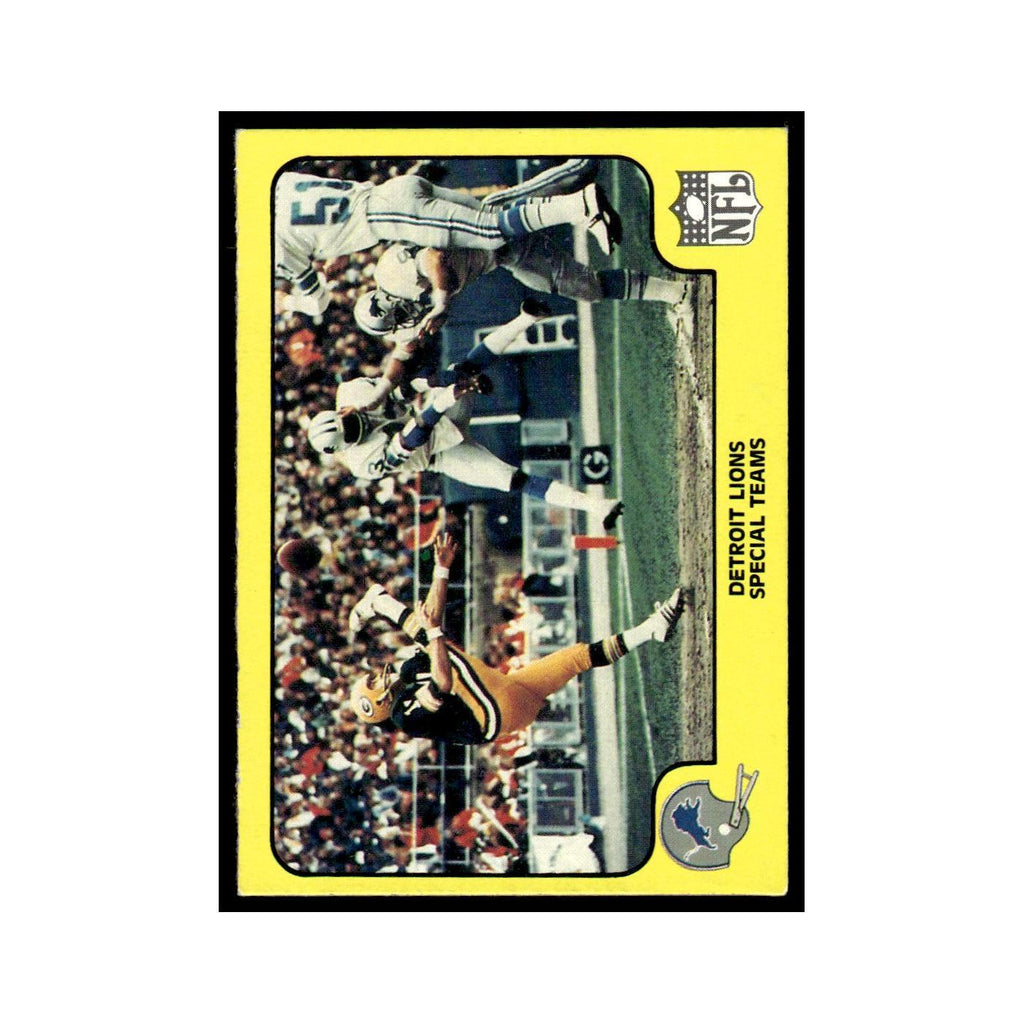 1978 Fleer Team Action Detroit Lions Special Teams #18
