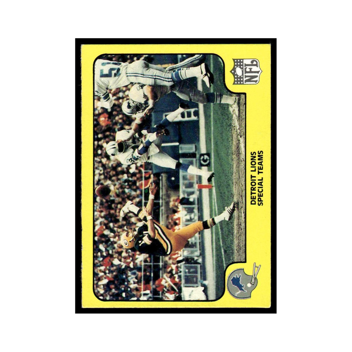 1978 Fleer Team Action Detroit Lions Special Teams #18