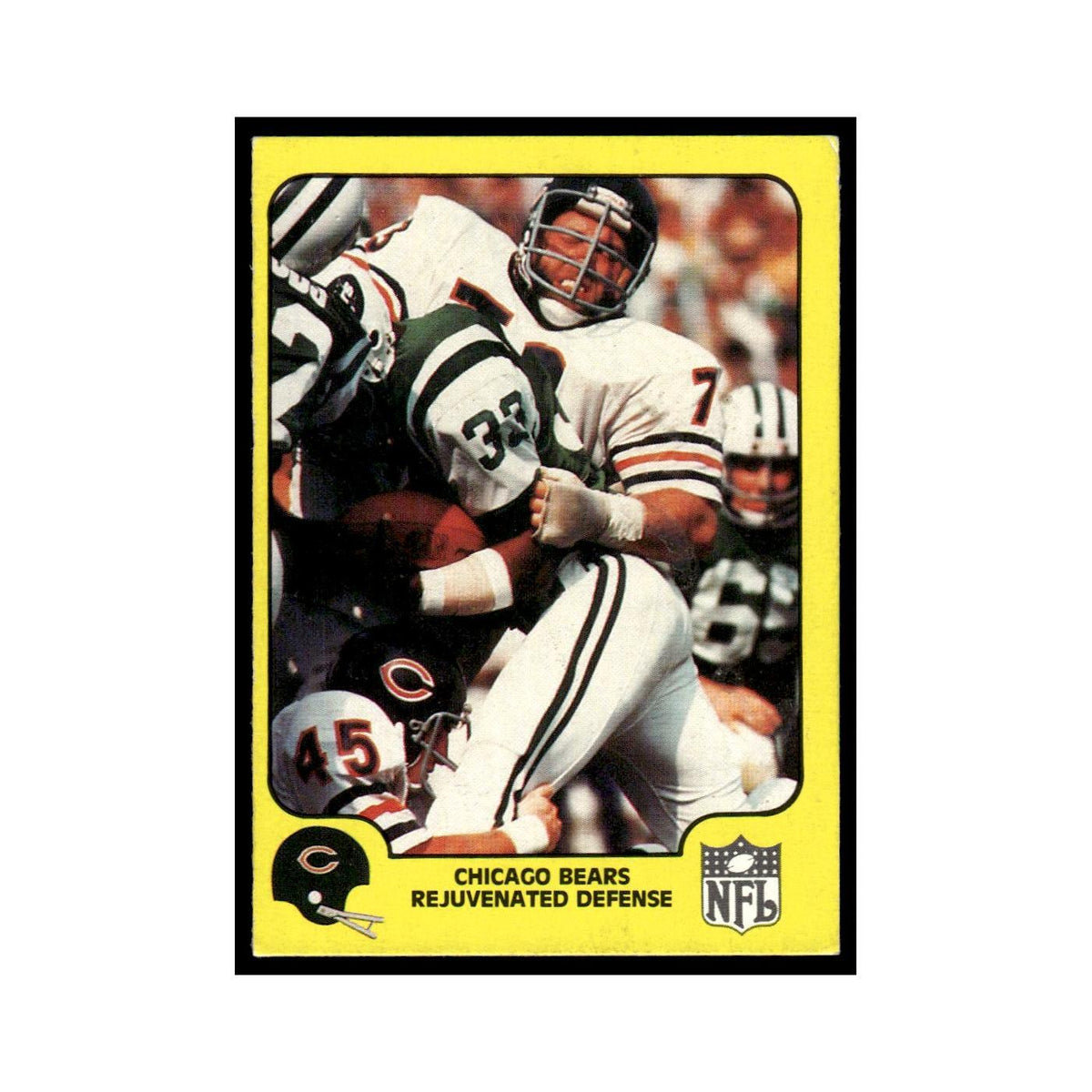 1978 Fleer Team Action Chicago Rejuventated Defense #8