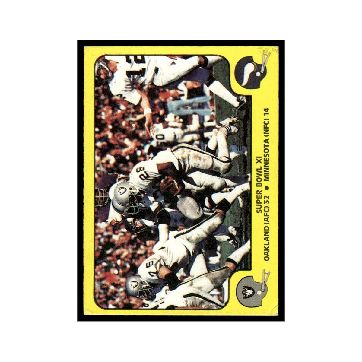 1978 Fleer Team Action Super Bowl XI #67
