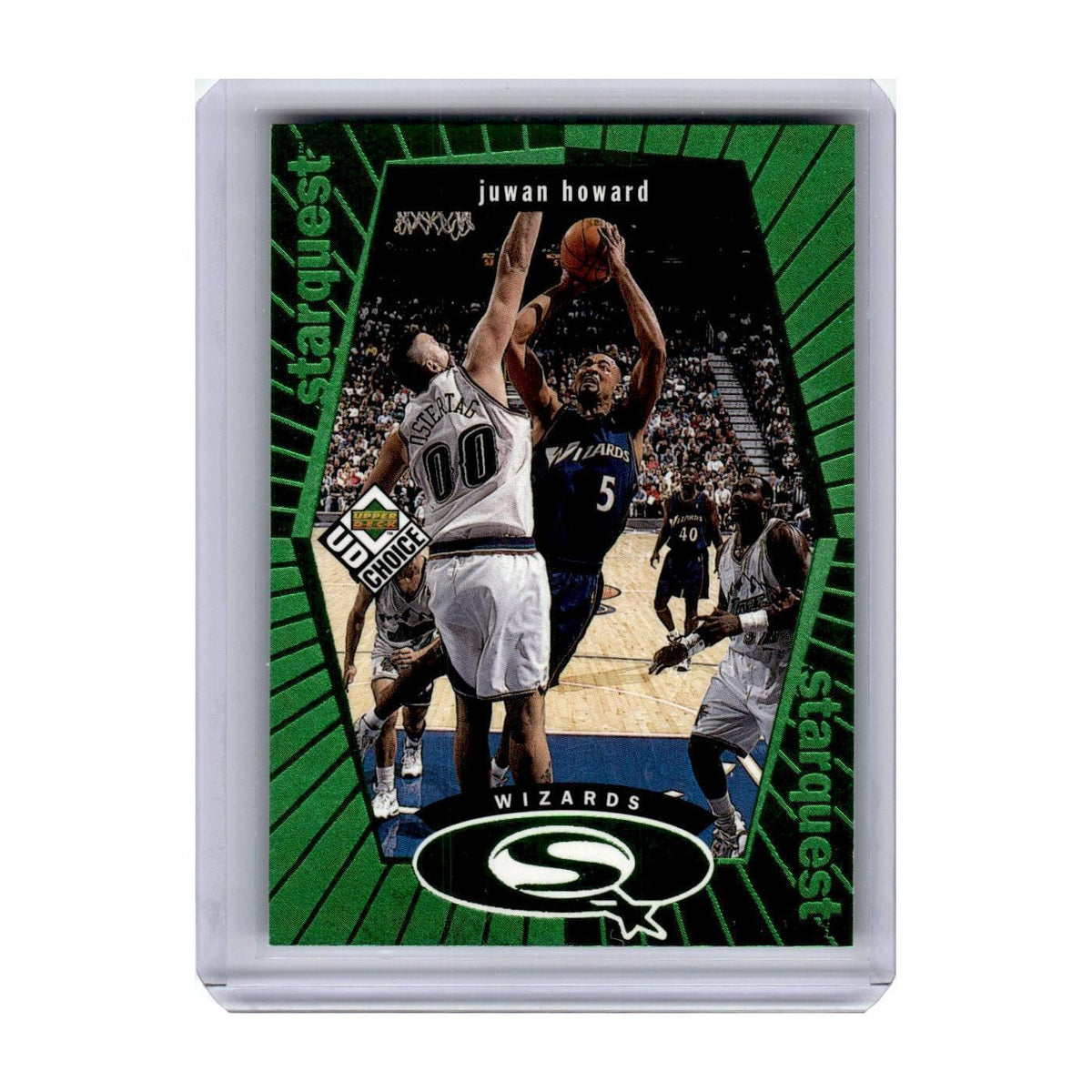 1998 UD Choice StarQuest Juwan Howard Wizards #SQ29