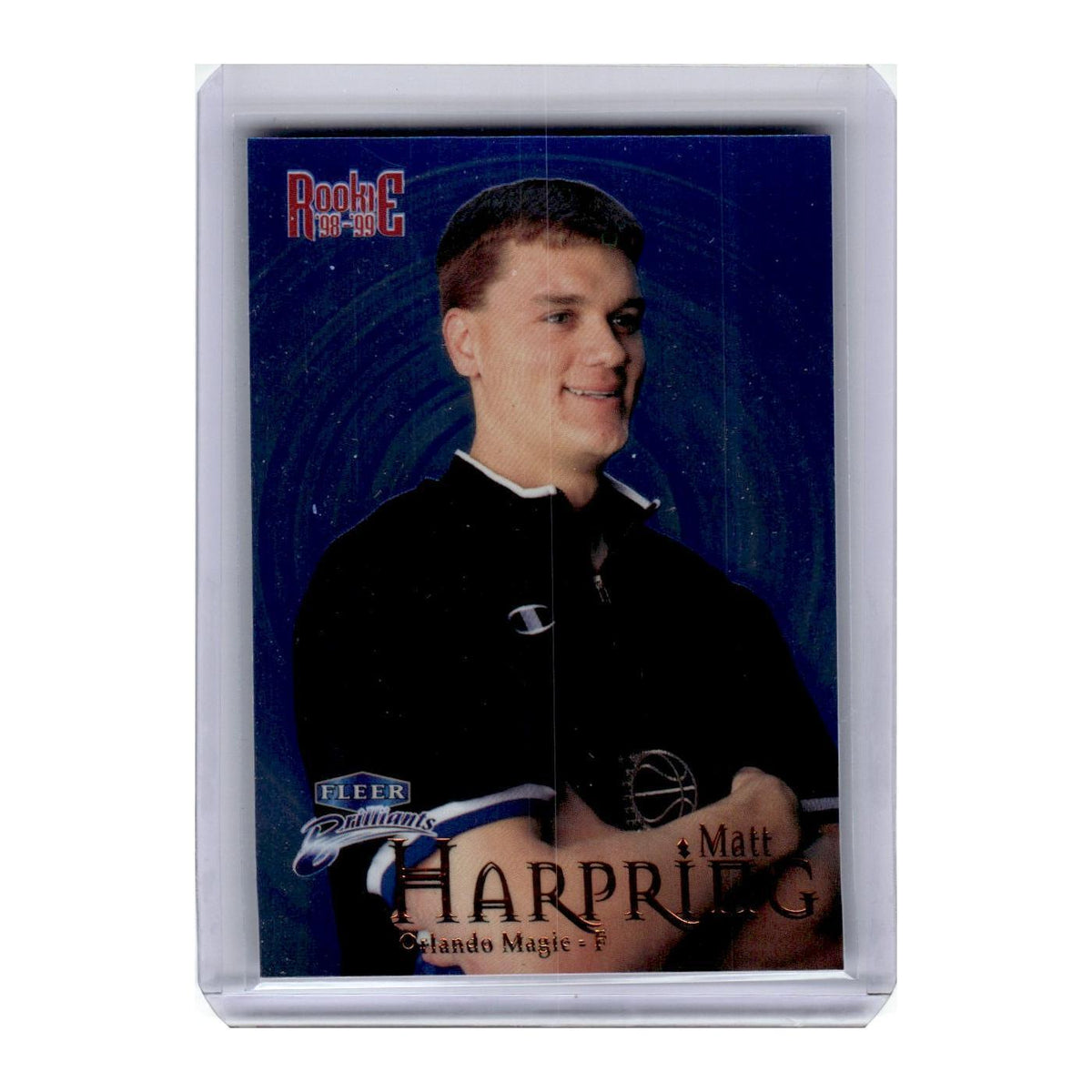 1999 Fleer Brilliants Matt Harpring Magic #115B