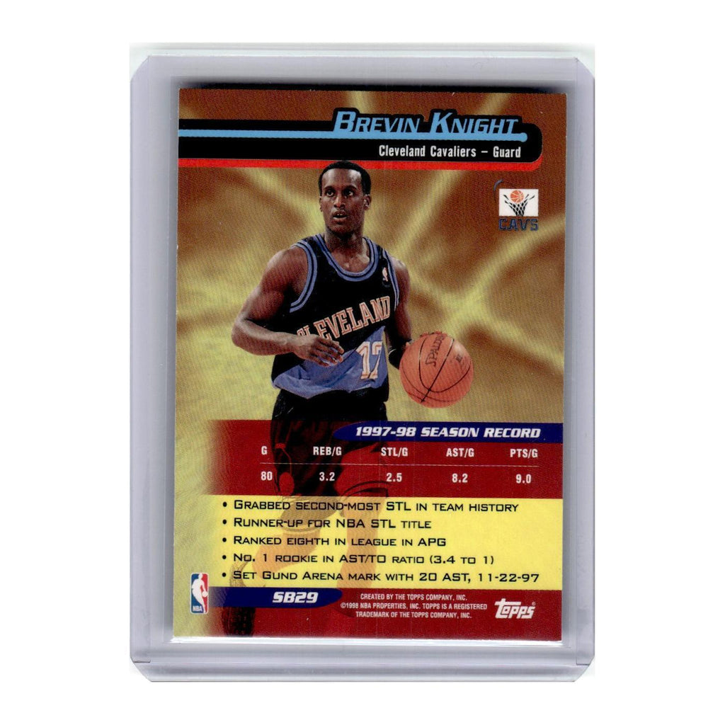 1998 Topps Brevin Knight Cavaliers #S829