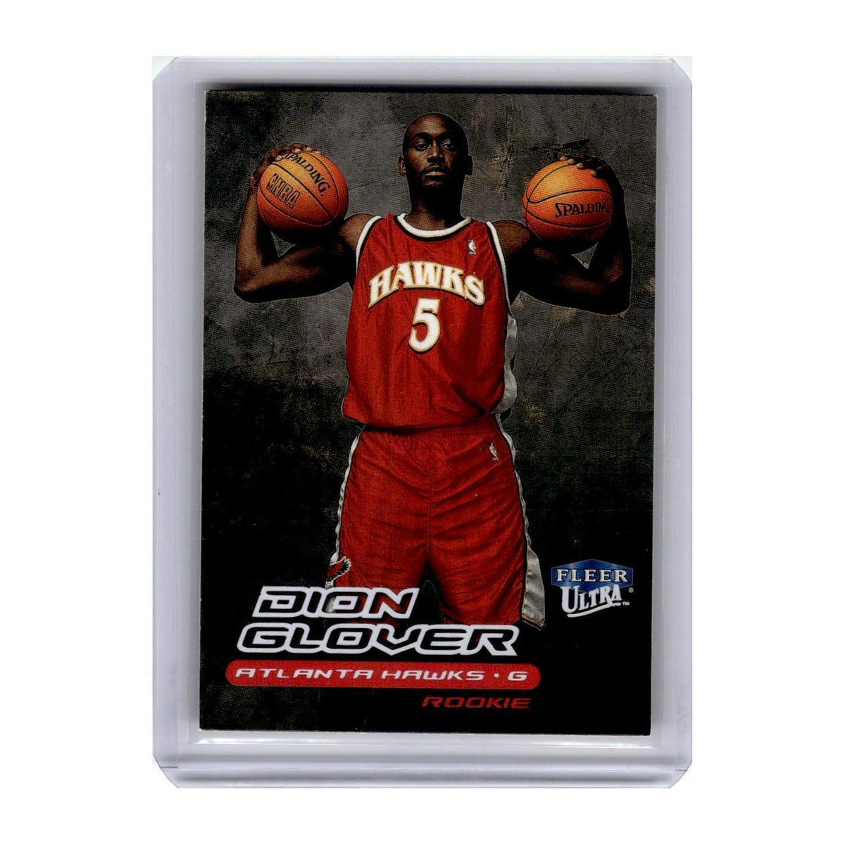 1999 Fleer Ultra Dion Glover Hawks #133