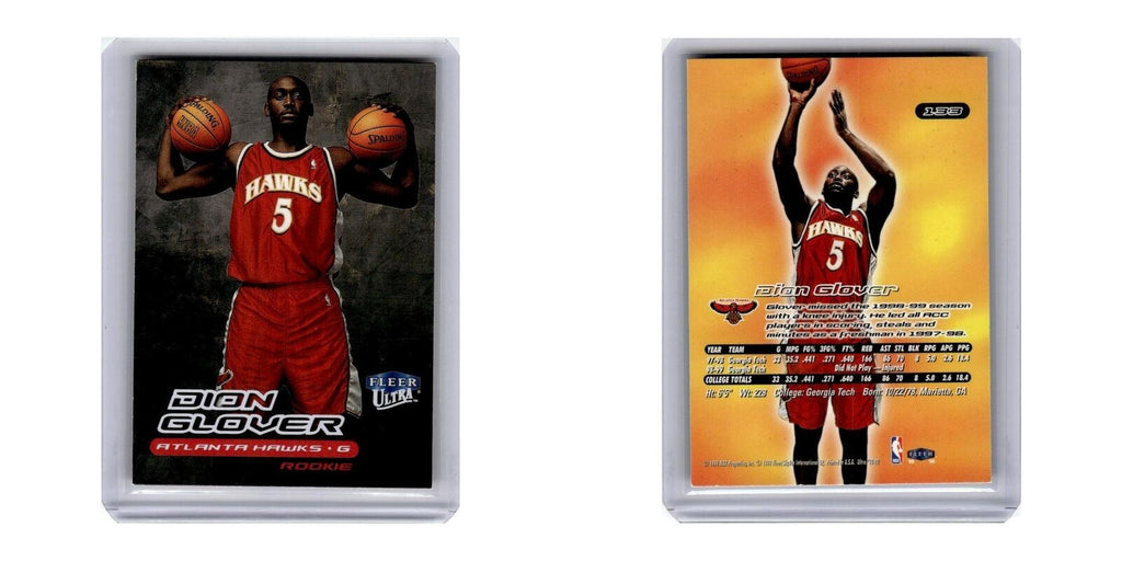 1999 Fleer Ultra Dion Glover Hawks #133
