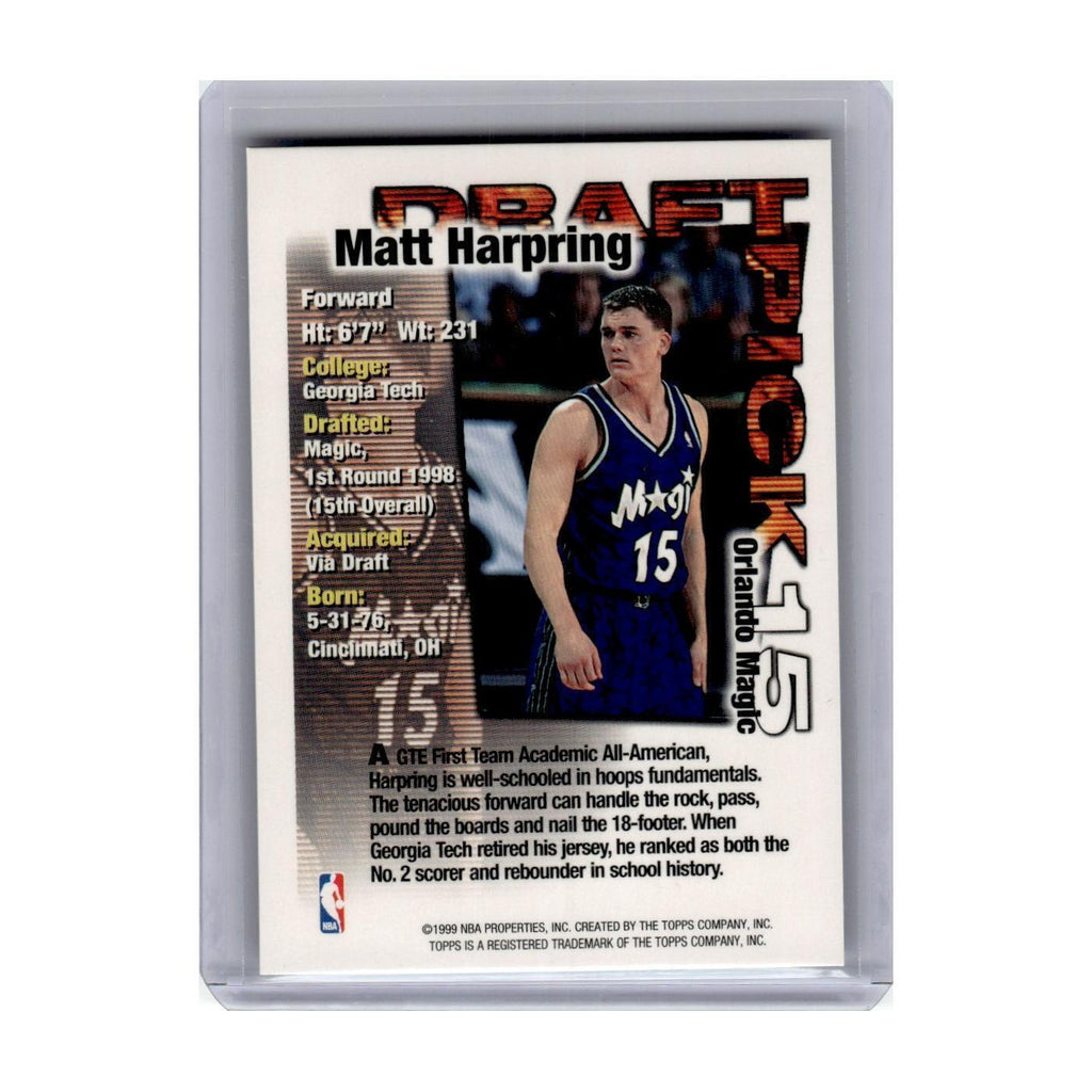 1999 Topps Matt Harpring Magic #nan