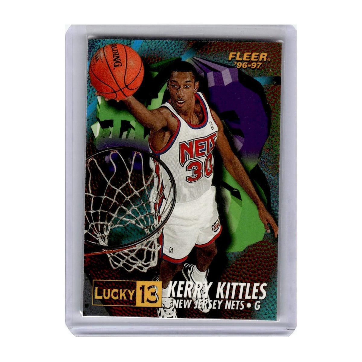 1996 Fleer Kerry Kittles Nets #8