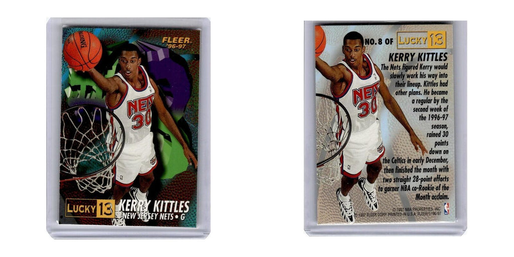 1996 Fleer Kerry Kittles Nets #8