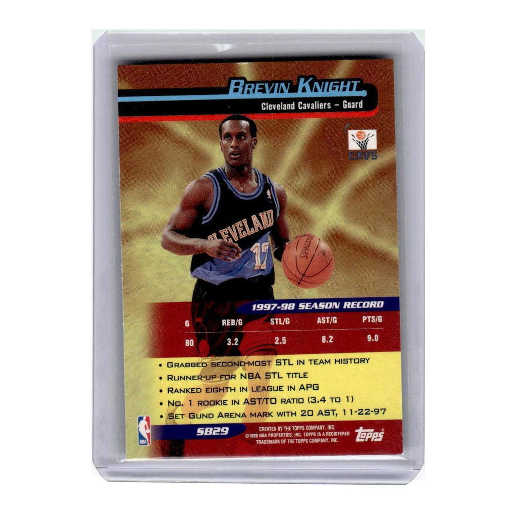 1998 Topps Brevin Knight Cavaliers #S829