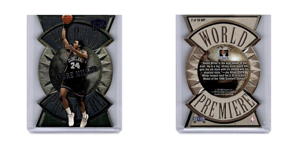 1999 Fleer Ultra Andre Miller Cavaliers #2WP