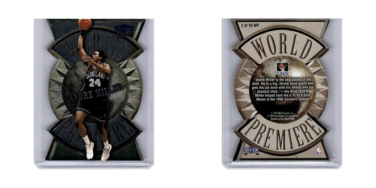 1999 Fleer Ultra Andre Miller Cavaliers #2WP