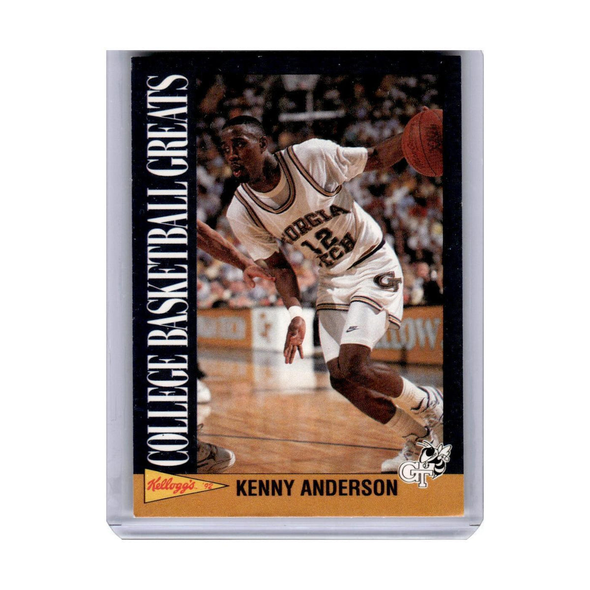 1991 Kellogg's College Basketball Greats Kenny Anderson #1