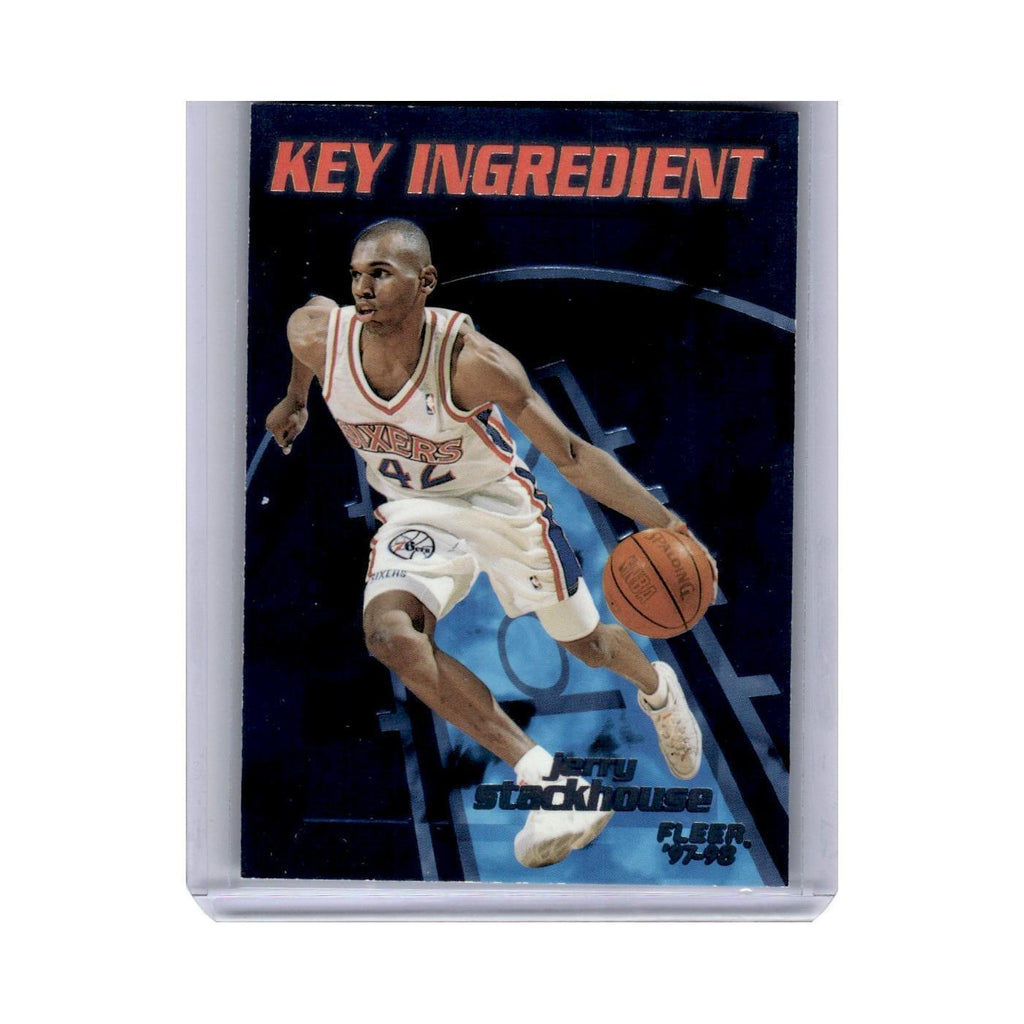 1997 Fleer Jerry Stackhouse 76ers #14