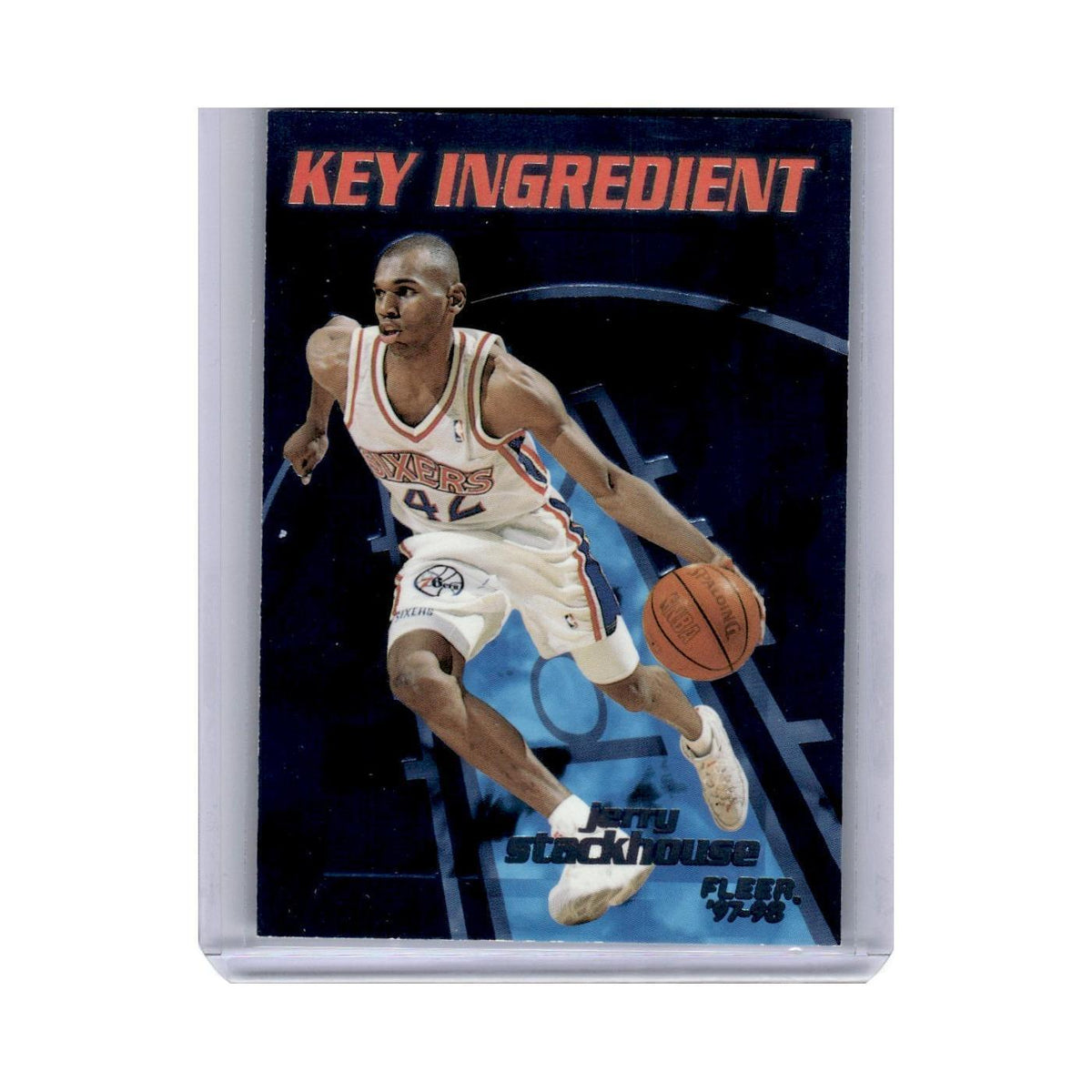 1997 Fleer Jerry Stackhouse 76ers #14