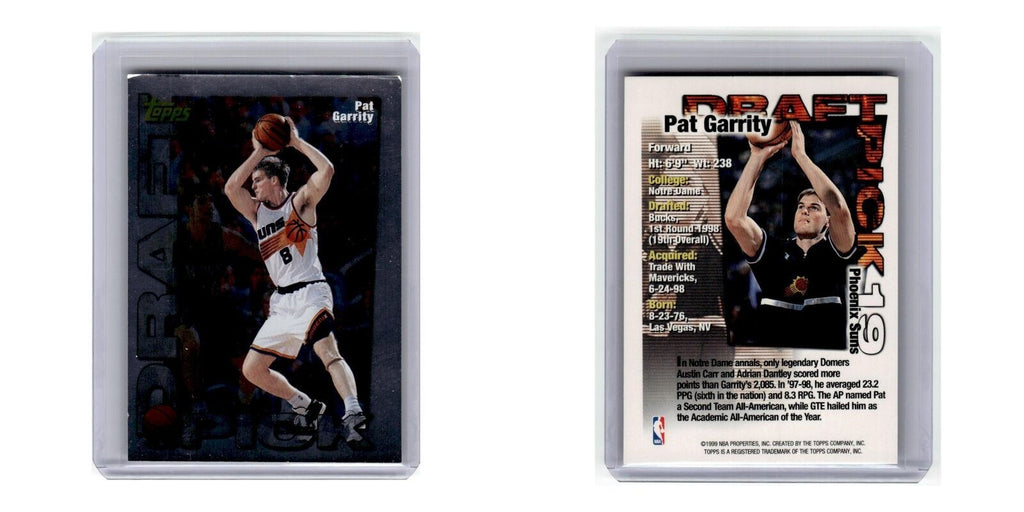 1999 Topps Pat Garrity Suns #nan