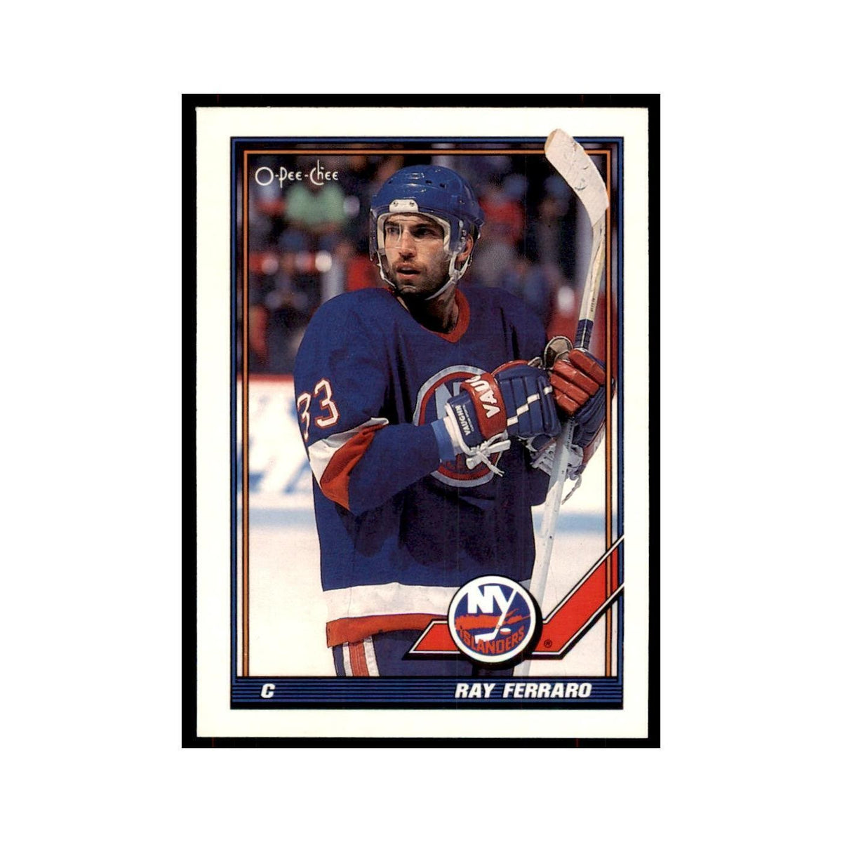 Ray Ferraro 1991 O-Pee-Chee #304 New York Islanders Hockey Card NM