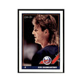 Ken Baumgartner 1991 O-Pee-Chee #316 New York Islanders Hockey Card NM