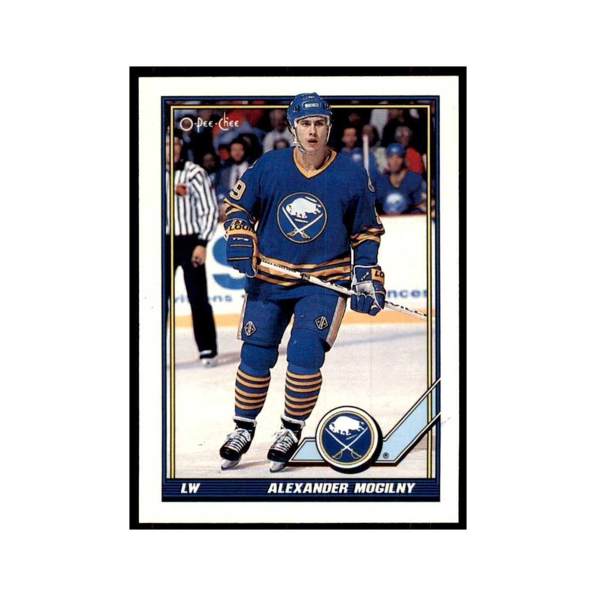 Alexander Mogilny 1991 O-Pee-Chee #171 Buffalo Sabres Hockey Card NM
