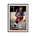 Brent Ashton 1991 O-Pee-Chee #240 Winnipeg Jets Hockey Card NM