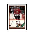 Mike Peluso 1991 O-Pee-Chee #293 Chicago Blackhawks Hockey Card NM