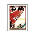 Dirk Graham 1991 O-Pee-Chee #217 Chicago Blackhawks Hockey Card NM