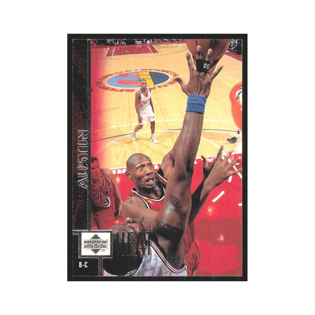 Isaac Austin 1997 Upper Deck #64 Miami Heat Basketball Card NM