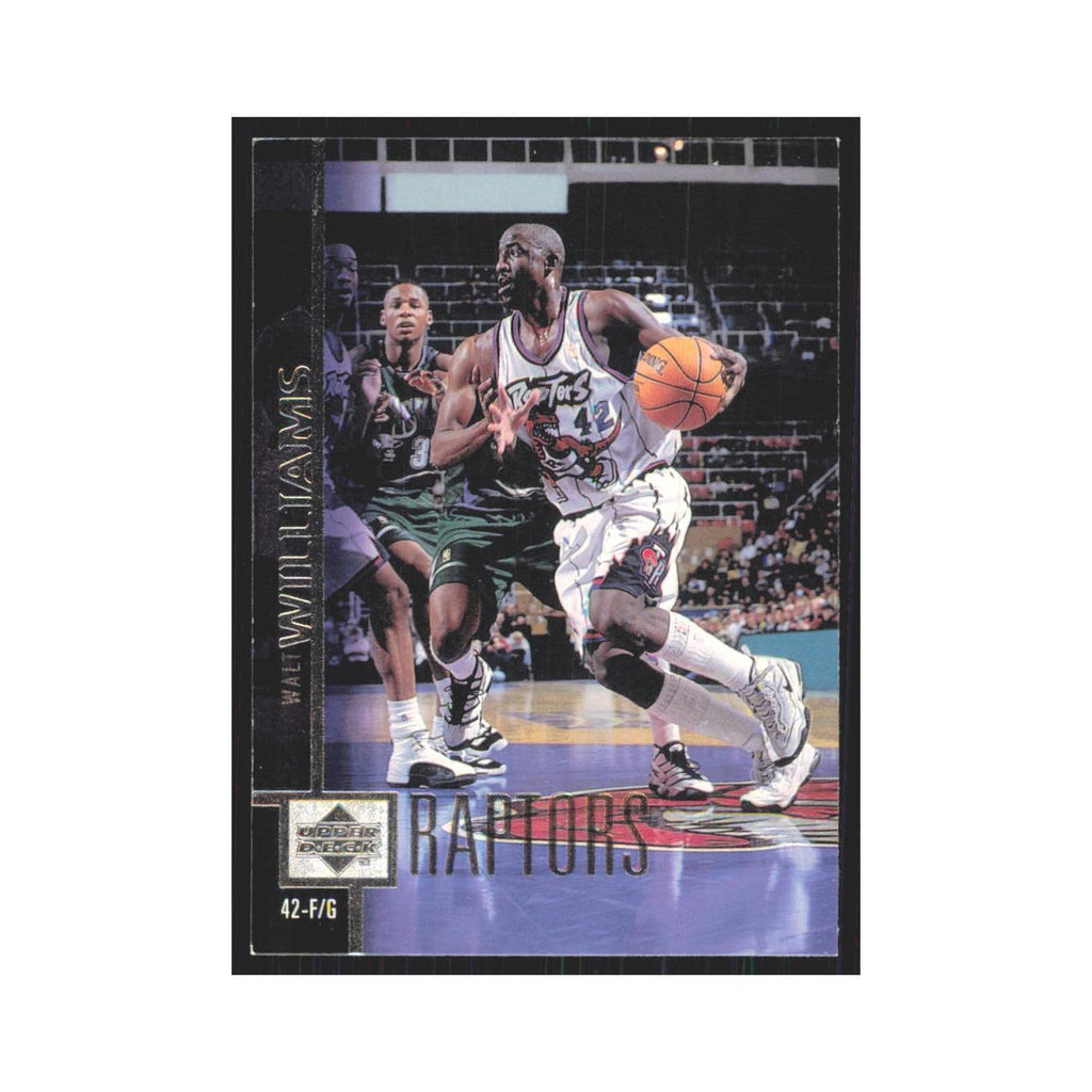 Walt Williams 1997 Upper Deck #301 Toronto Raptors Basketball Card NM