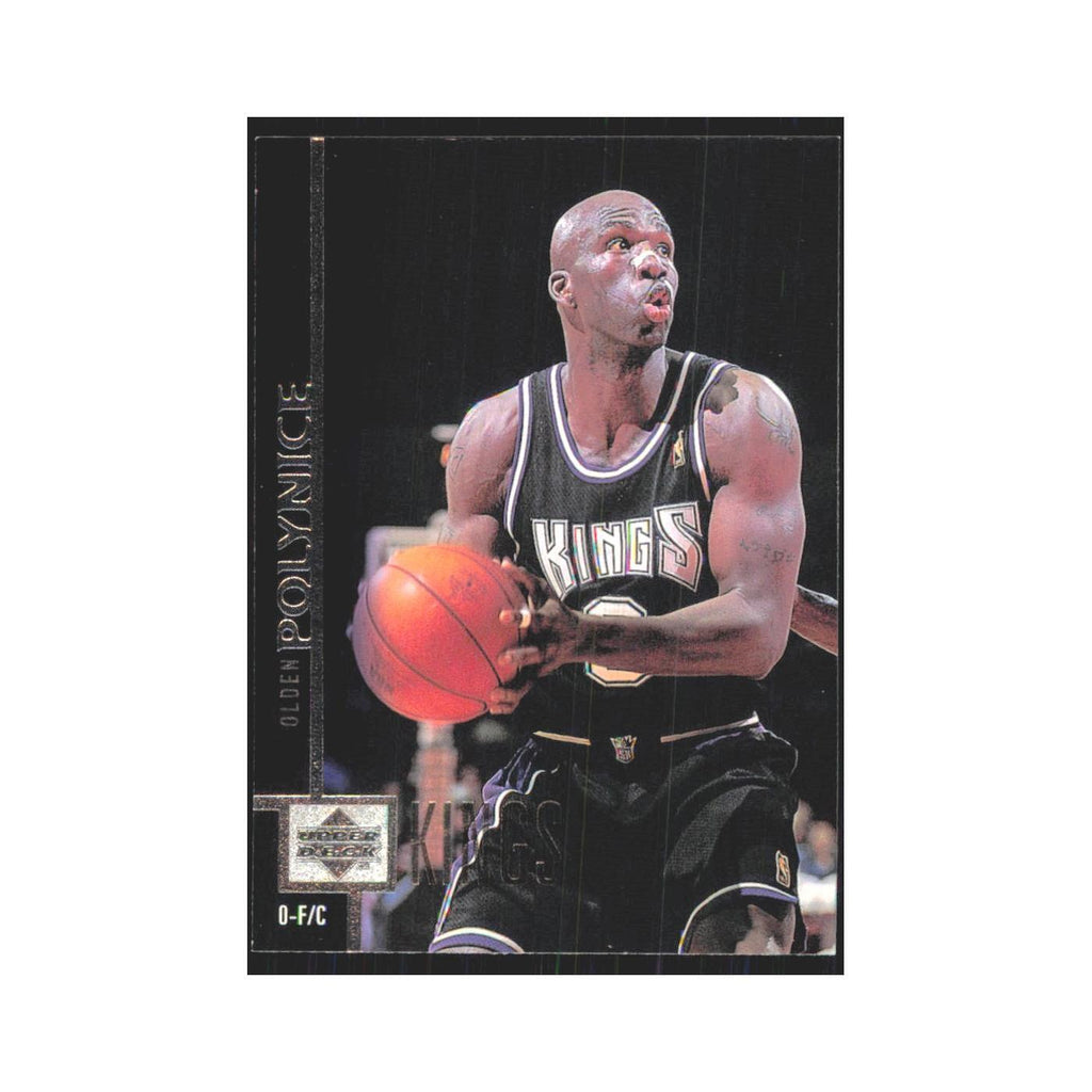 Olden Polynice 1997 Upper Deck #108 Sacramento Kings Basketball Card NM