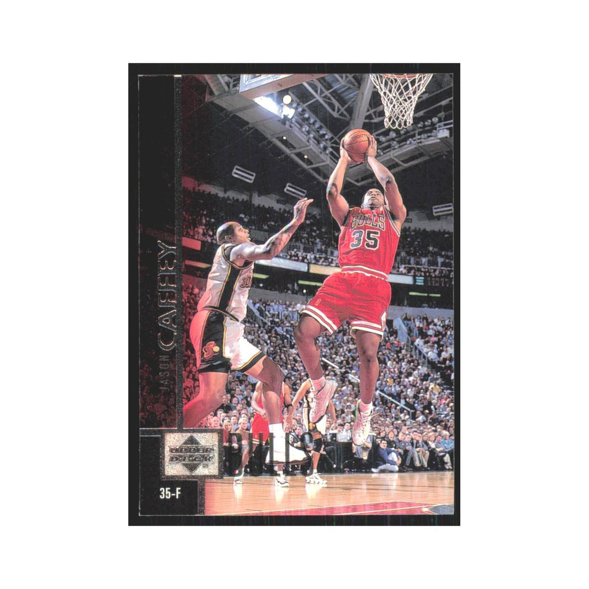 Jason Caffey 1997 Upper Deck #14 Chicago Bulls Basketball Card NM