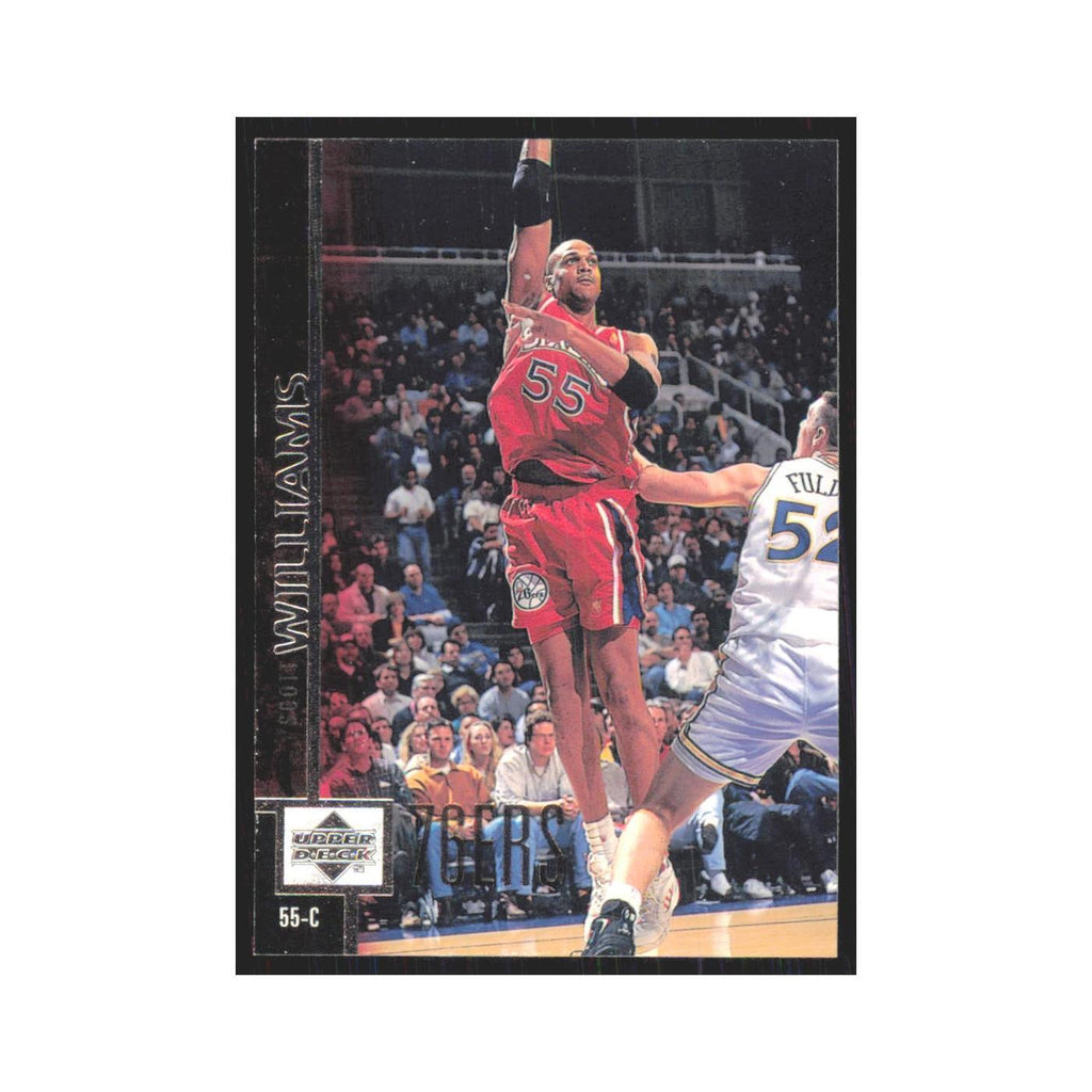 Scott Williams 1997 Upper Deck #95 Philadelphia 76ers Basketball Card NM