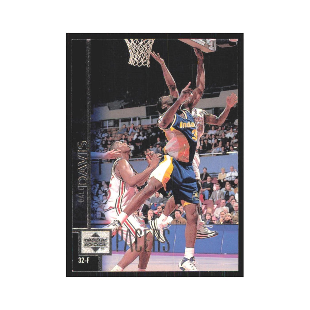 Dale Davis 1997 Upper Deck #50 Indiana Pacers Basketball Card NM