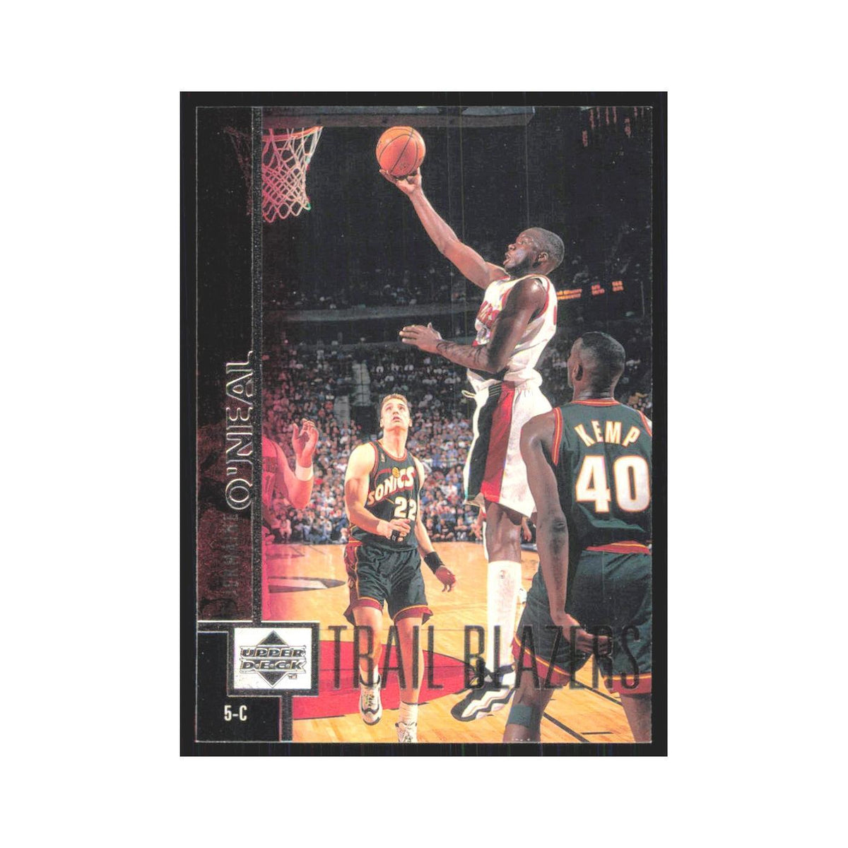 Shawn Kemp 1997 Upper Deck #5 Seattle SuperSonics Basketball Card NM