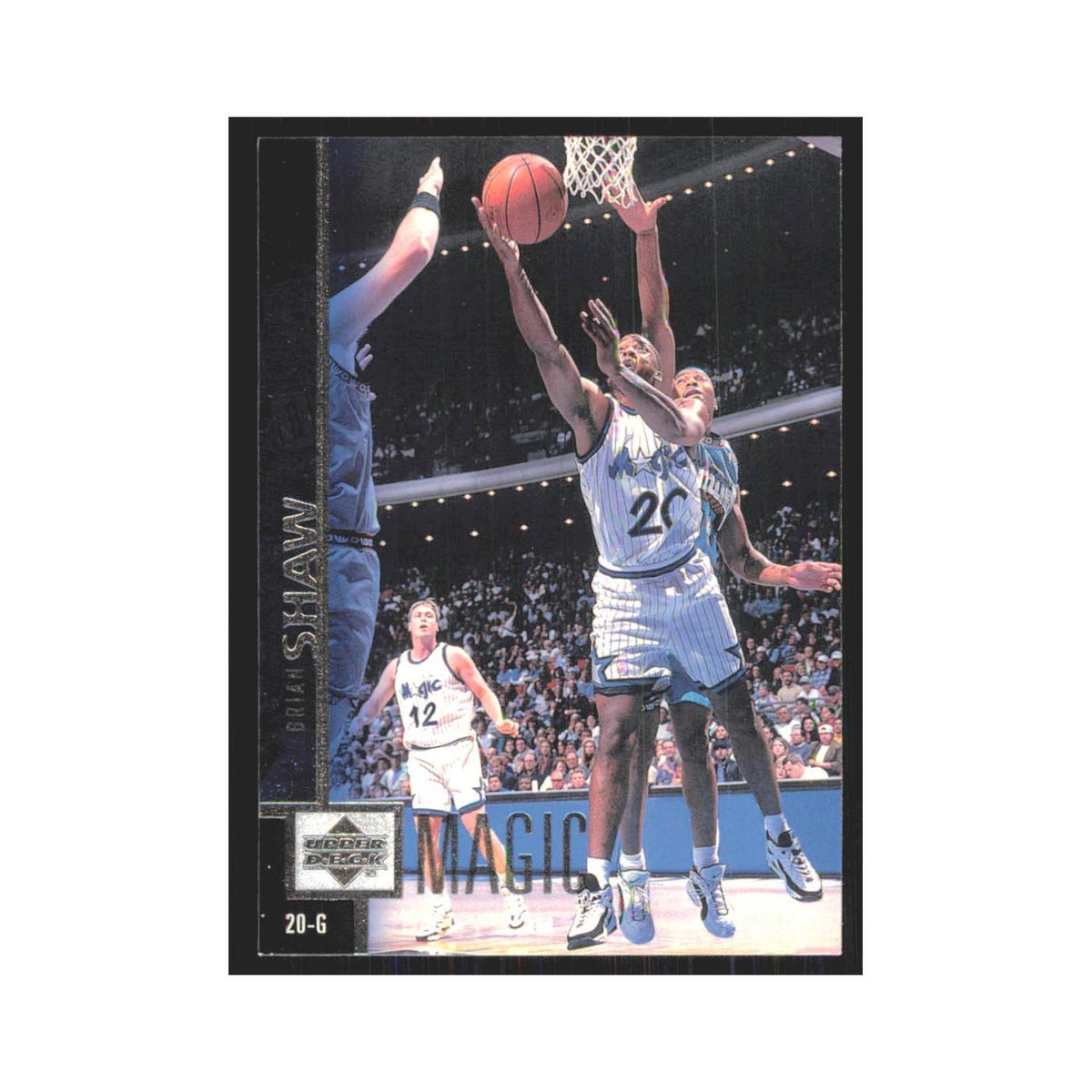 Brian Shaw 1997 Upper Deck #91 Orlando Magic Basketball Card NM