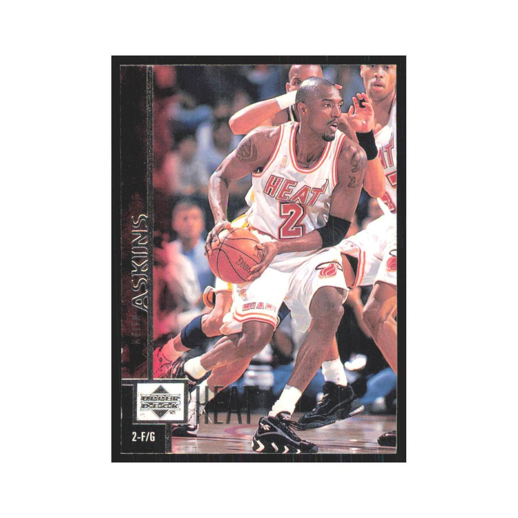 Keith Askins 1997 Upper Deck #63 Miami Heat Basketball Card NM