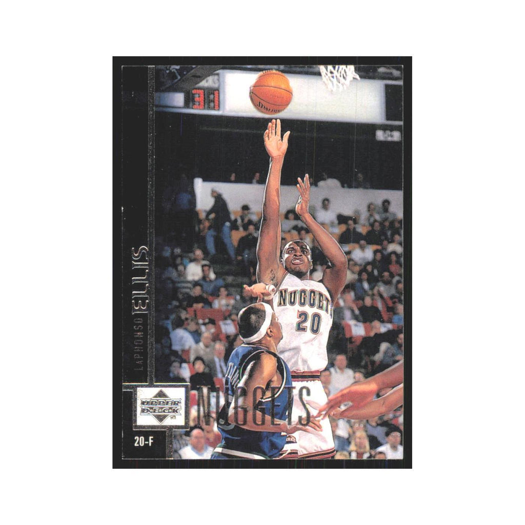 LaPhonso Ellis 1997 Upper Deck #29 Denver Nuggets Basketball Card NM