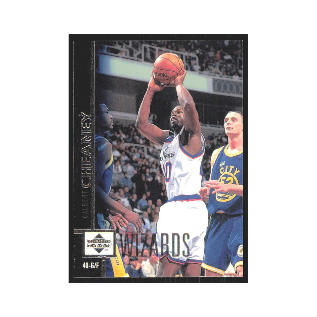 Calbert Cheaney 1997 Upper Deck #132 Washington Wizards Basketball Card NM