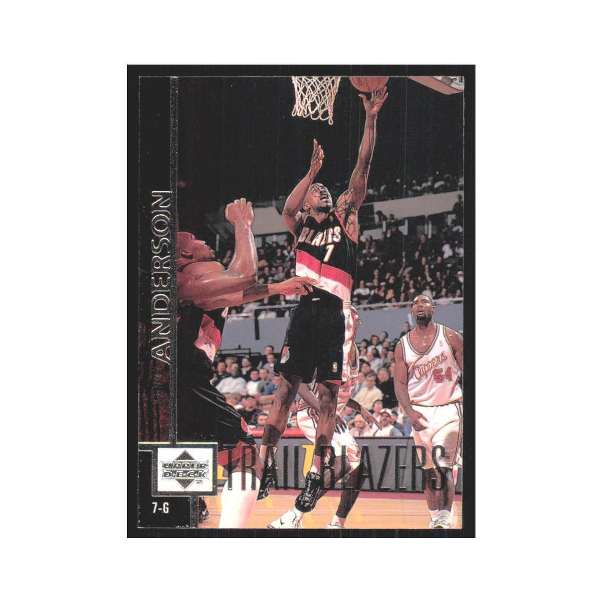Kenny Anderson 1997 Upper Deck #101 Portland Trail Blazers Basketball Card NM