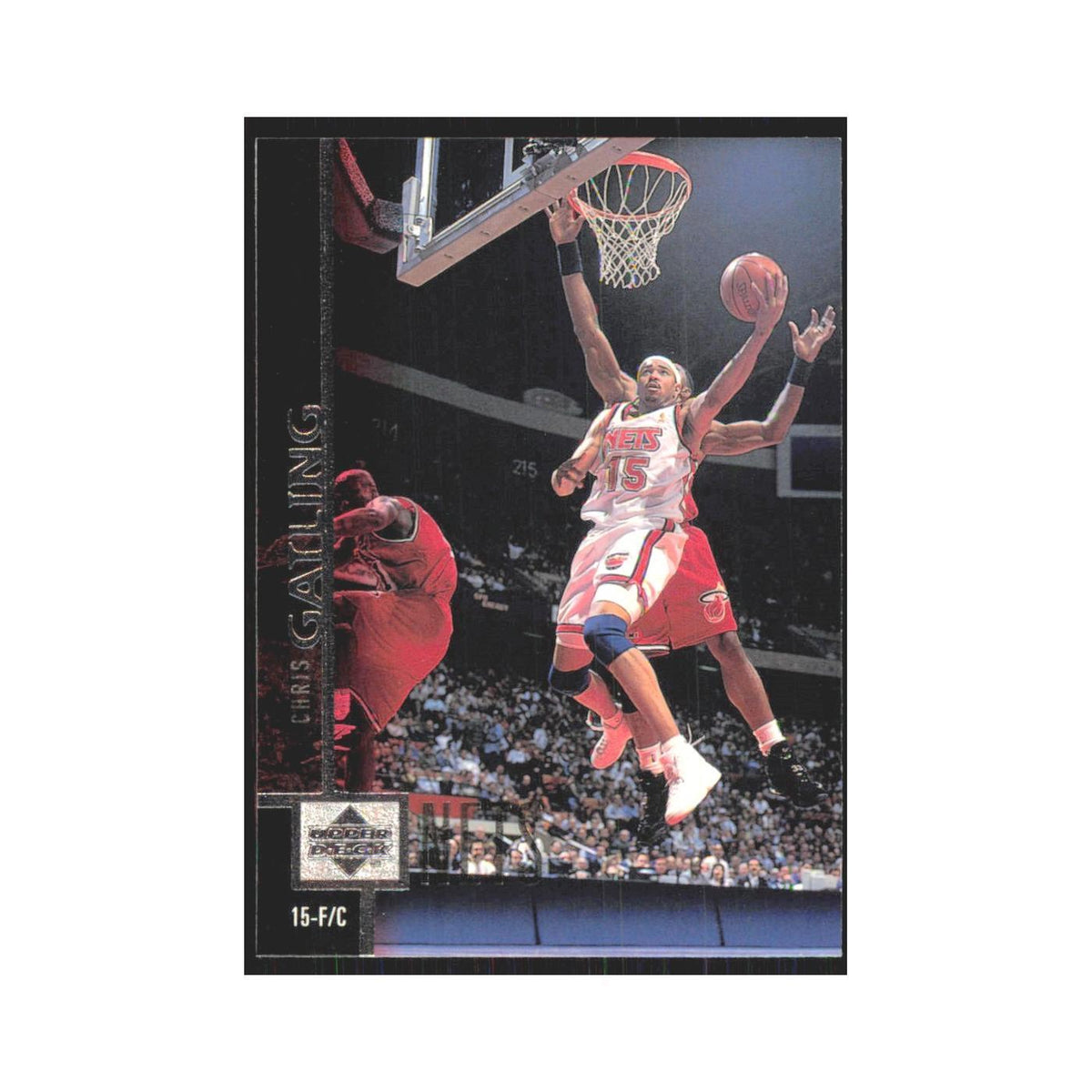 Chris Gatling 1997 Upper Deck #78 New Jersey Nets Basketball Card NM