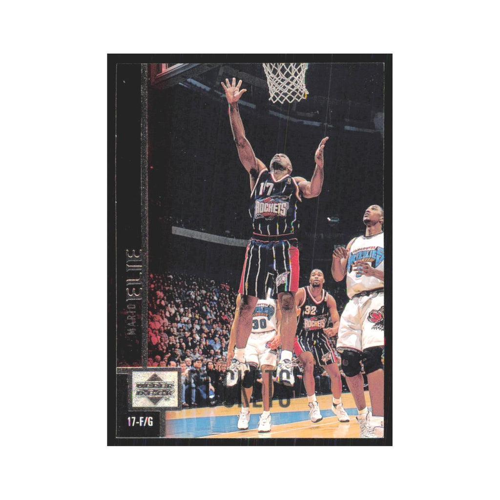 Mario Elie 1997 Upper Deck #44 Houston Rockets Basketball Card NM