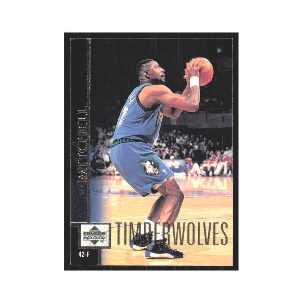 Sam Mitchell 1997 Upper Deck #256 Minnesota Timberwolves Basketball Card NM