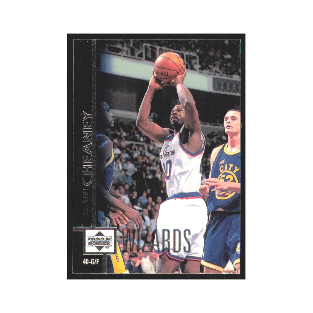 Calbert Cheaney 1997 Upper Deck #132 Washington Wizards Basketball Card NM