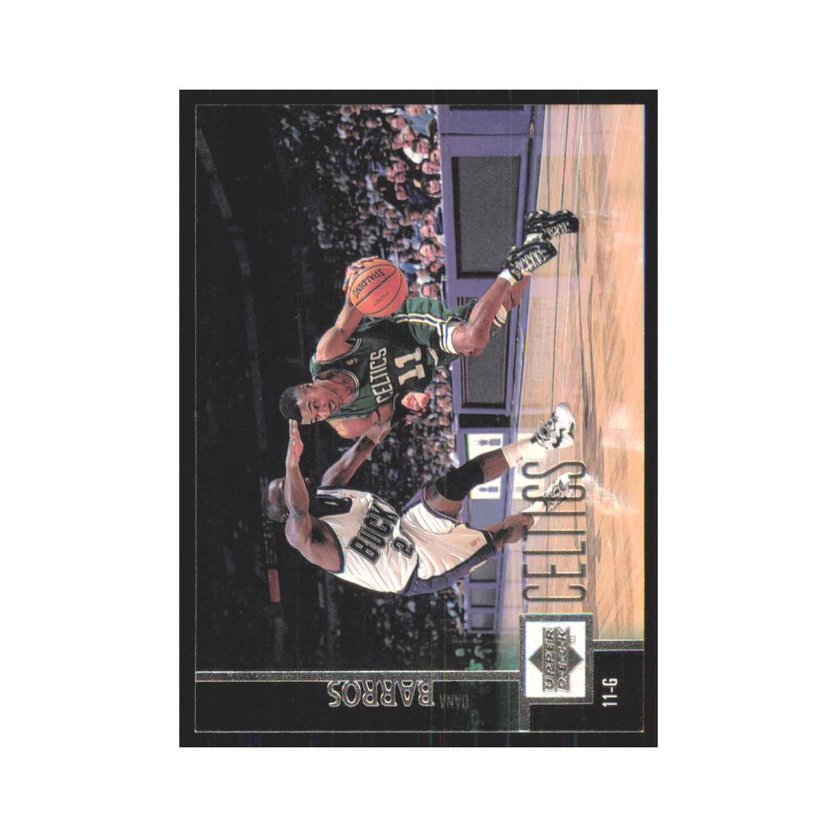 Dana Barros 1997 Upper Deck #5 Boston Celtics Basketball Card NM